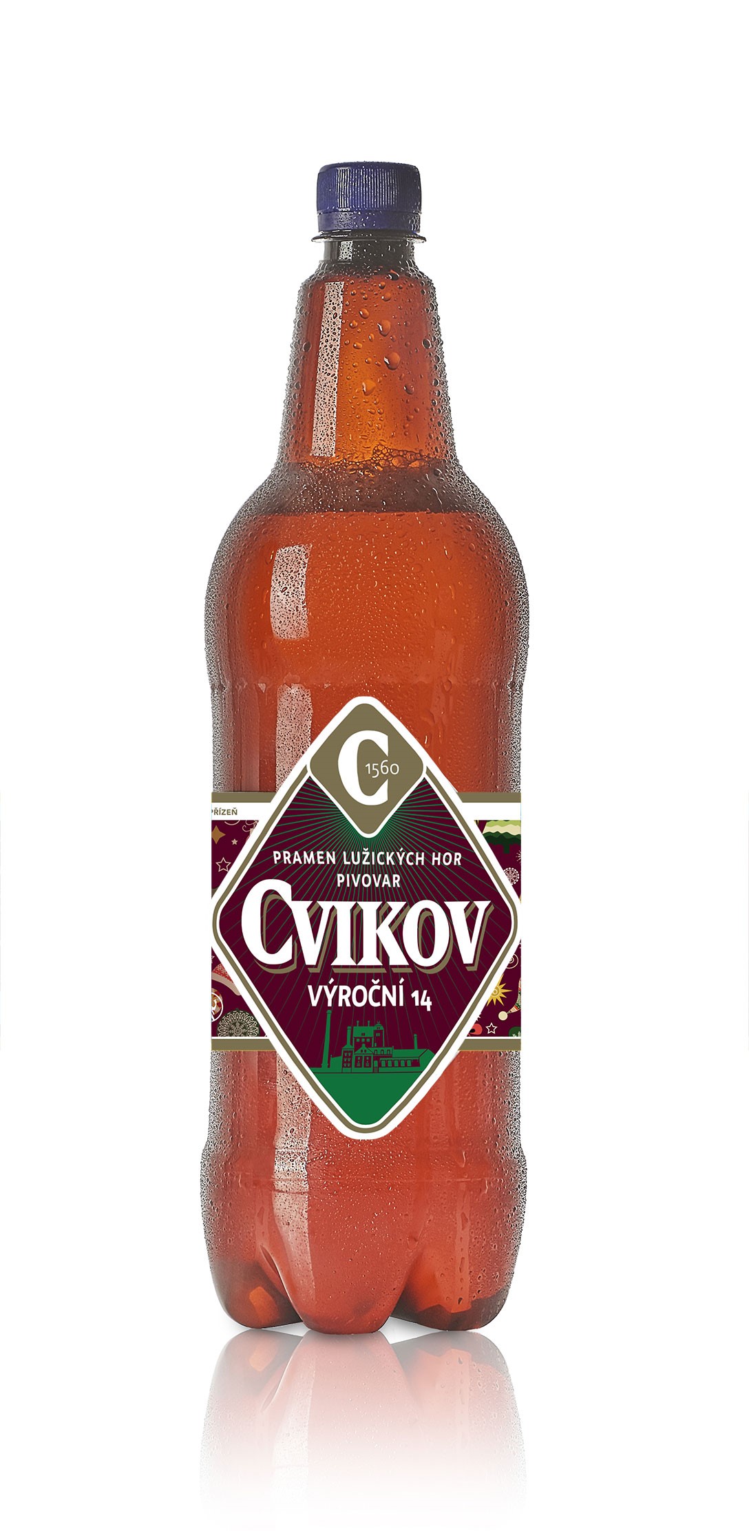 Výroční 14%  1,5 L PET lahev